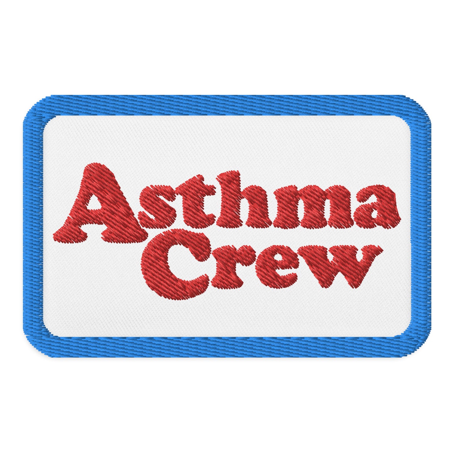 Asthma Crew - Embroidered patch
